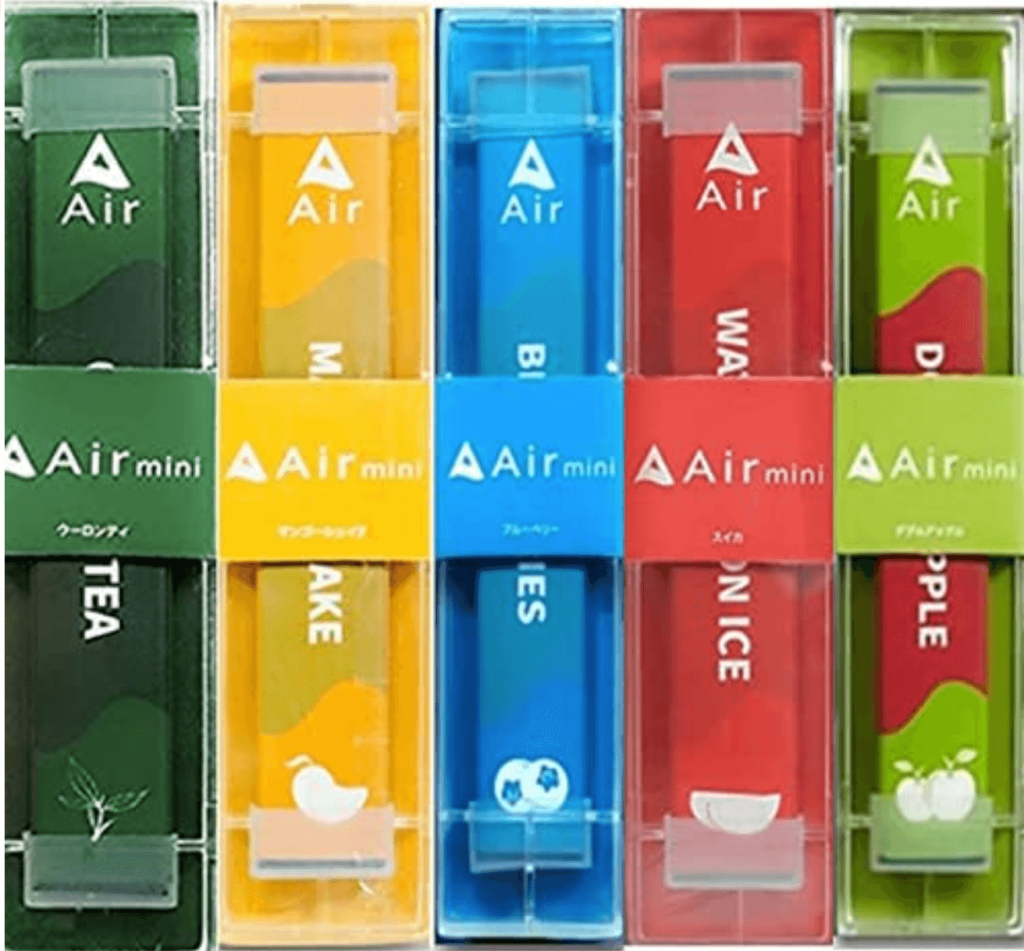 禁煙に最適なニコチンなし電子タバコ「Air min」イメージ
