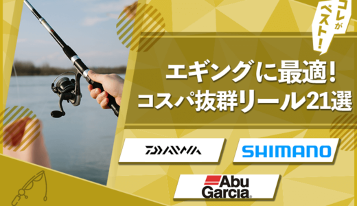 【徹底比較】エギングに最適｜コスパ抜群のリールおすすめ17選